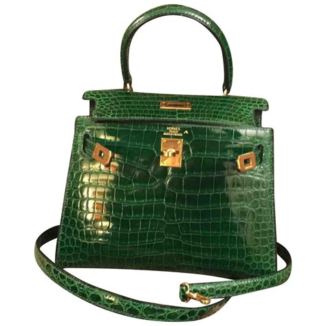 hermes crocodile mini kelly price|hermes vintage crocodile kelly bag.